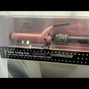 NEW HOT TOOLS Professional 1” Salon Curling Iron - Ceramic Tourmaline